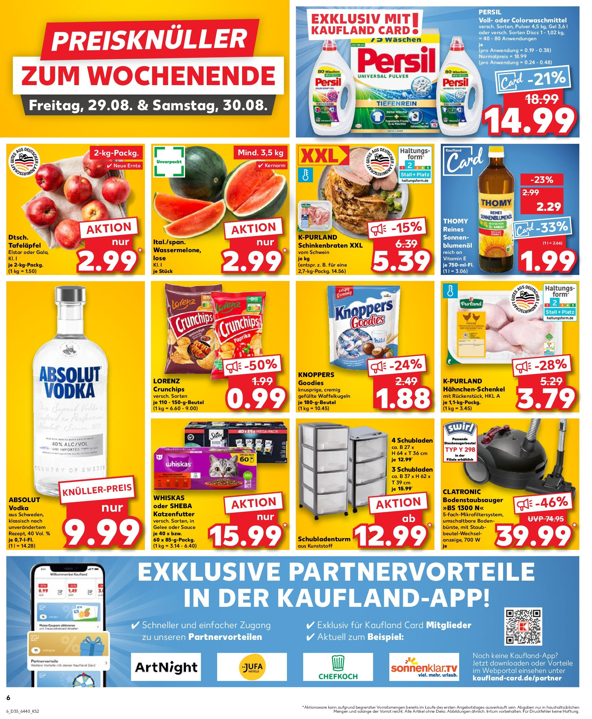 Prospekt Kaufland ab 28.08.2025 » Angebote und Werbung Online | Seite: 7 | Produkte: Sonnenblumenol, Paprika, Knoppers, Chips Prospekt Kaufland ab 28.08.2025 » Angebote Online zum Blättern | Seite: 7 | Produkte: Sonnenblumenol, Paprika, Knoppers, Chips
