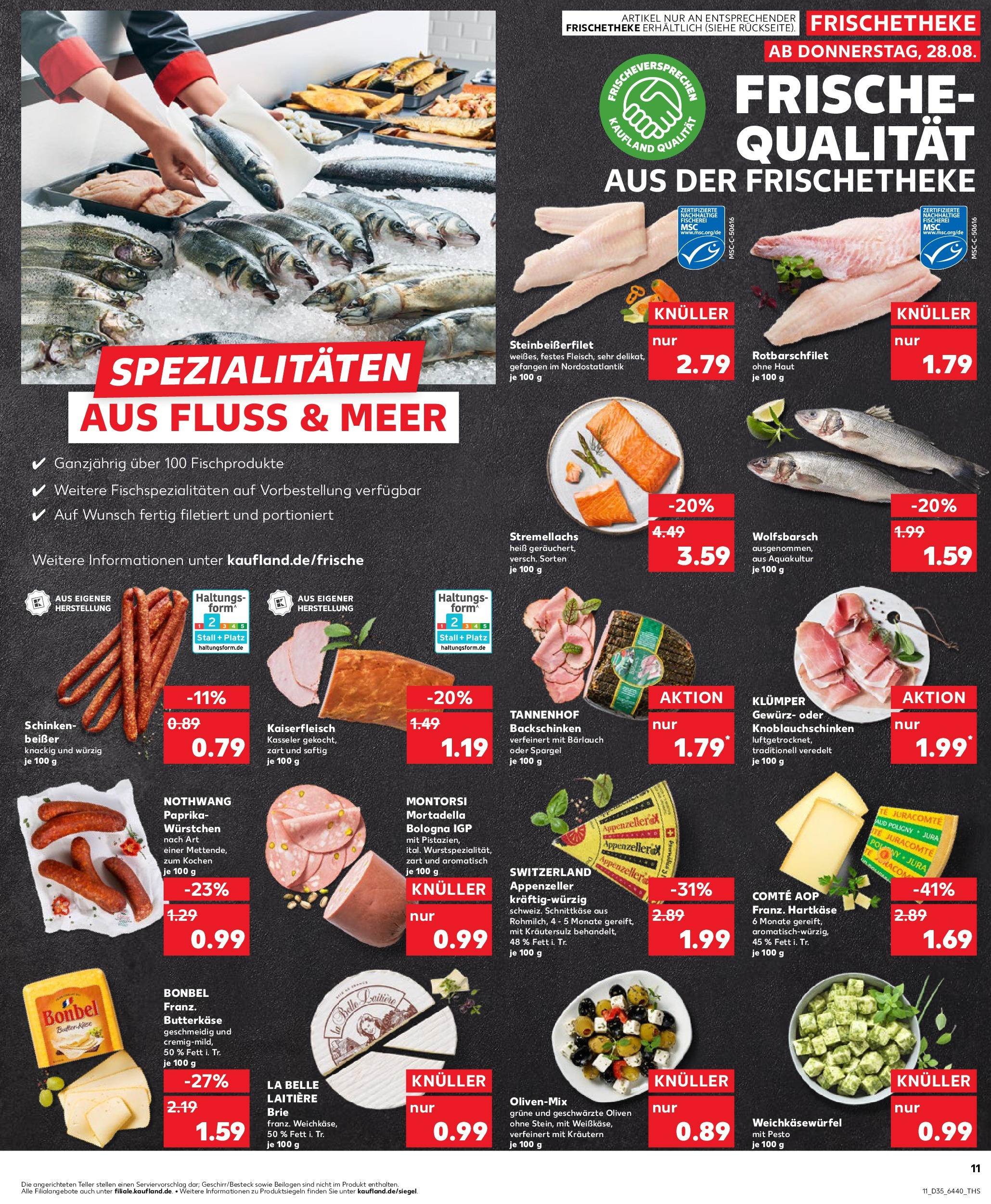 Prospekt Kaufland ab 28.08.2025 » Angebote und Werbung Online | Seite: 11 | Produkte: Butter, Spargel, Paprika, Schinken Prospekt Kaufland ab 28.08.2025 » Angebote Online zum Blättern | Seite: 11 | Produkte: Butter, Spargel, Paprika, Schinken