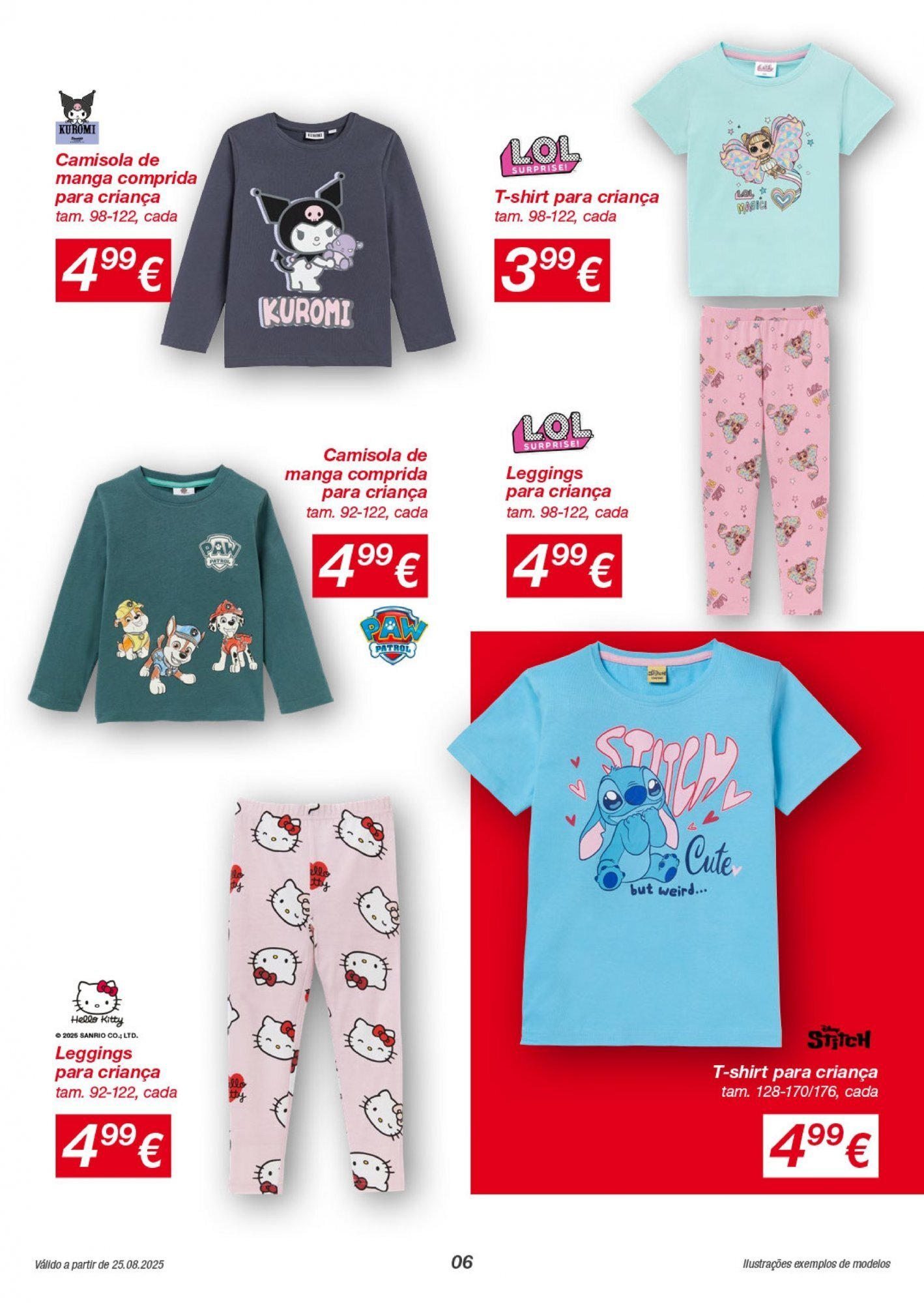 KIK - folheto  » de 24/08/2025 - 31/08/2025 | Página: 6 | Produtos: Camisola, Leggings