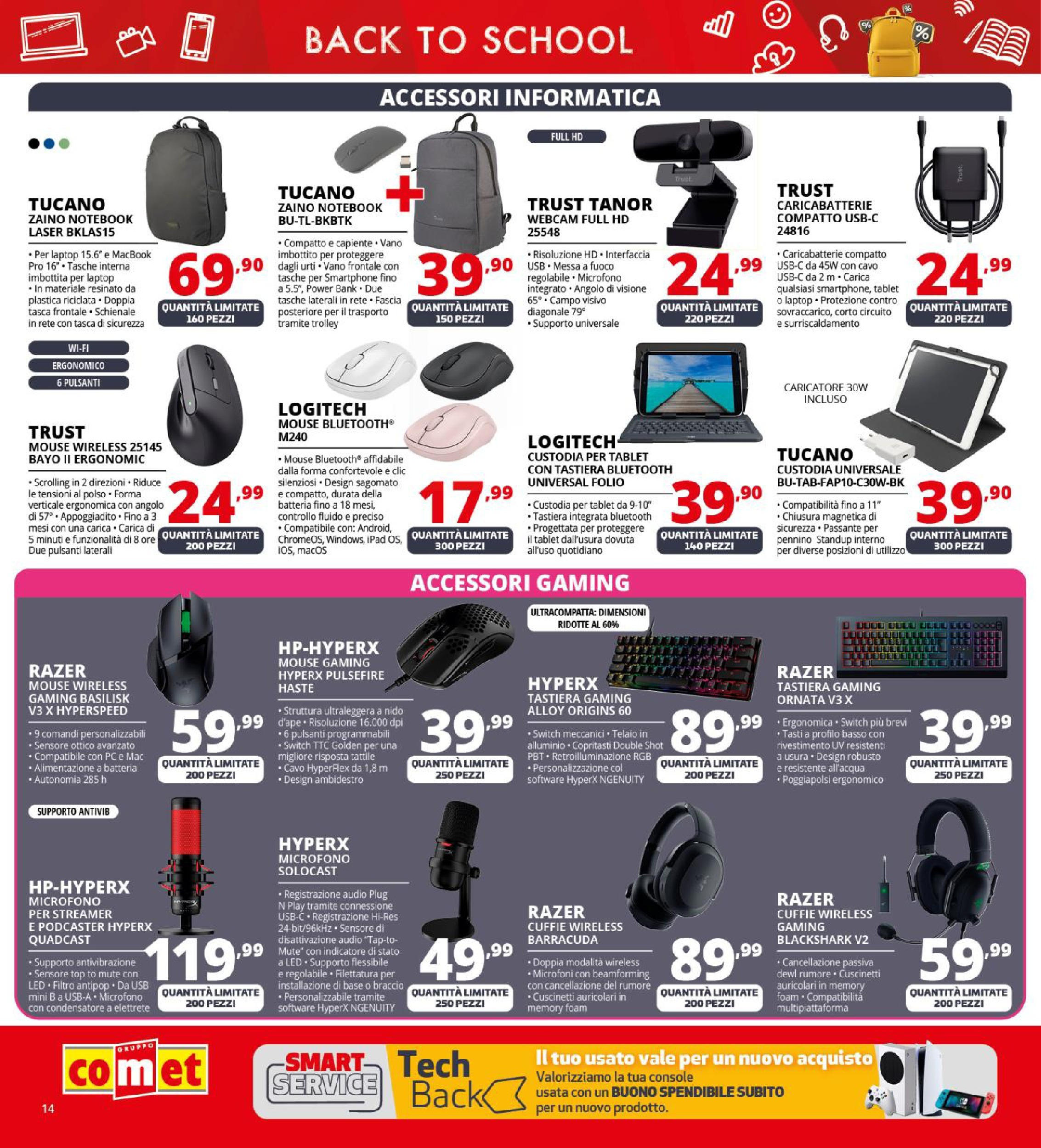 Comet - Buoni che fanno scuola da Comet! dal 20/08/2025 anteprima > nuovo offerte!⏳ | Pagina: 14 | Prodotti: Top, Laptop, Cavo, Batteria Nuovo Comet - Buoni che fanno scuola da Comet! dal 20/08/2025 > offerte anteprima 🛍️ | Pagina: 14 | Prodotti: Top, Laptop, Cavo, Batteria