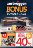 Zurbrüggen: Bonus Sonder-Tage