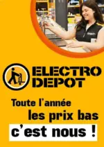Electro Dépôt Toute l'année les prix bas c'est nous ! - au 30.10.2025