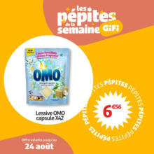 C’est LA pépite GiFi de la semaine : la lessive OMO !