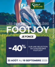 Promotion FJ : -40% sur une sélection
