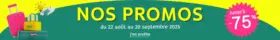 Nos promos jusqu'à -75%