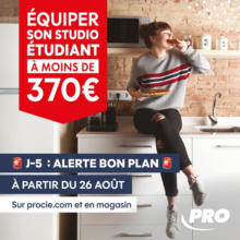 Alerte bon plan studio étudiant à moins de 370 € !