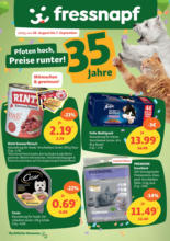 Fressnapf: Pfoten hoch, Preise runter!