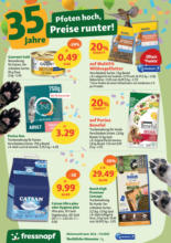 Fressnapf: Pfoten hoch, Preise runter!