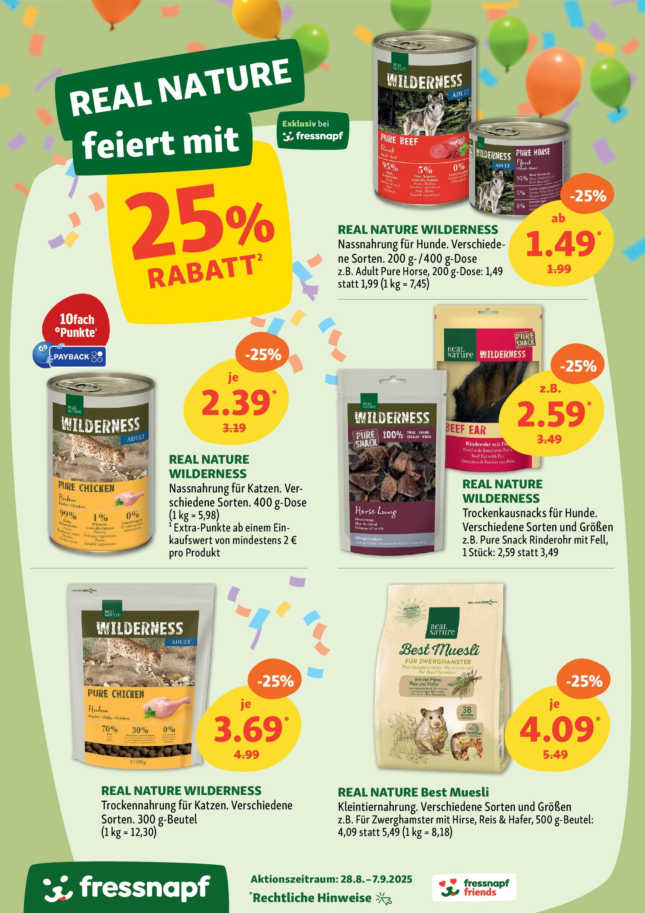 Fressnapf - Fressnapf: Pfoten hoch, Preise runter! (ab 27.08.2025) zum Blättern | Seite: 7 | Produkte: Reis