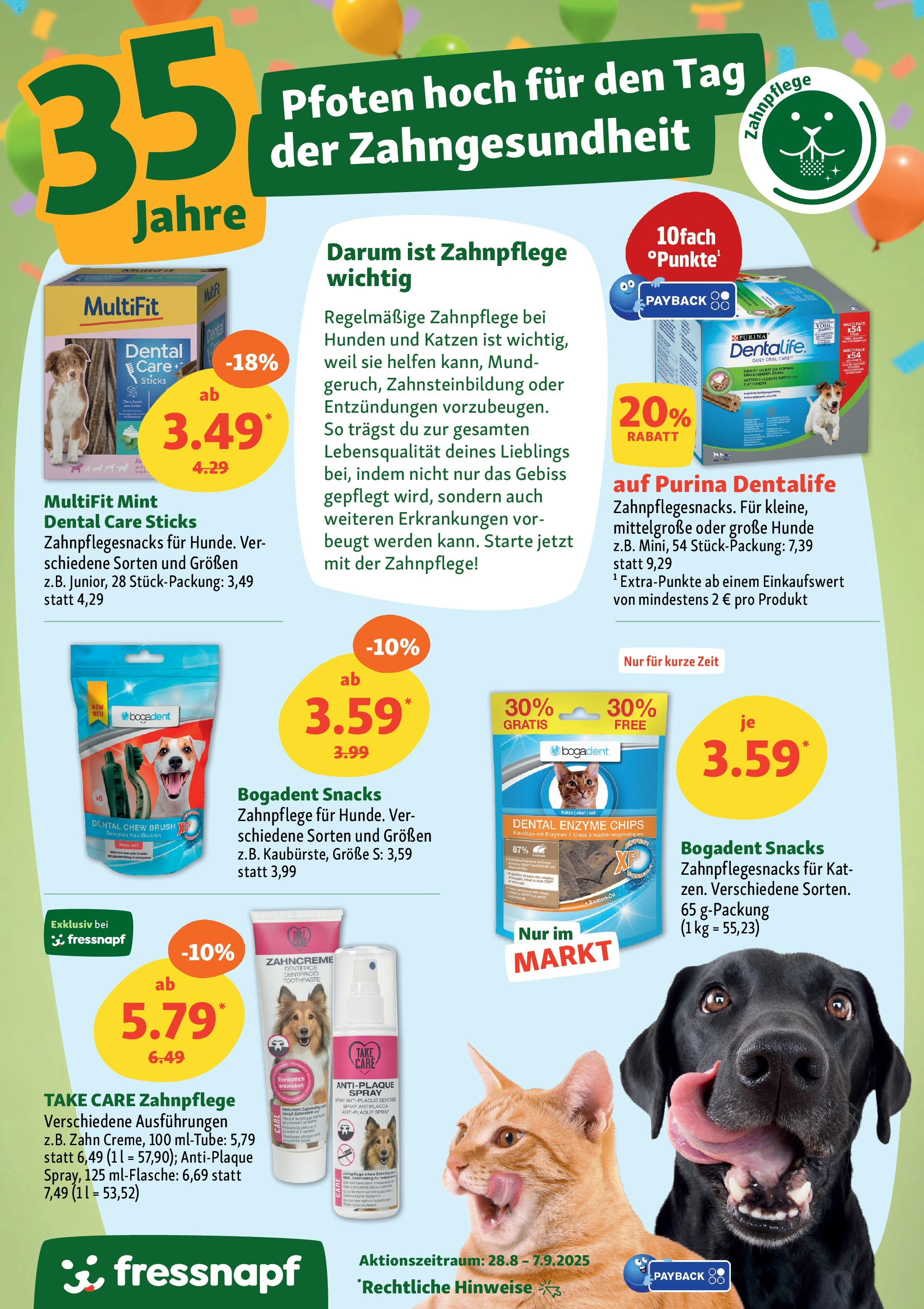 Fressnapf - Fressnapf: Pfoten hoch, Preise runter! (ab 27.08.2025) zum Blättern | Seite: 16 | Produkte: Chips