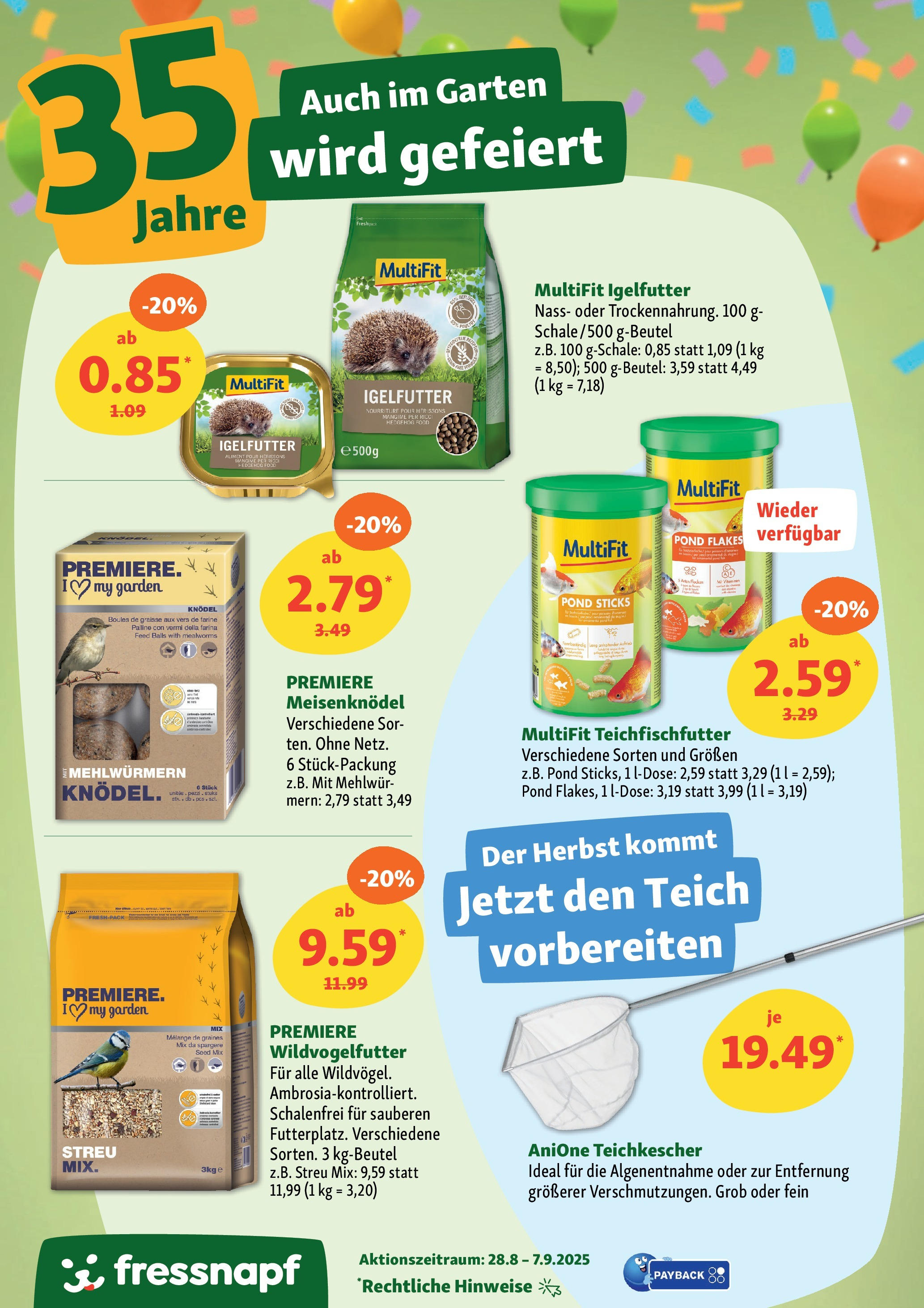 Fressnapf - Fressnapf: Pfoten hoch, Preise runter! (ab 27.08.2025) zum Blättern | Seite: 18