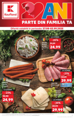 Catalog Kaufland - Codlea – previzualizare al pliantului de la Kaufland valabil de la 27.08.2025