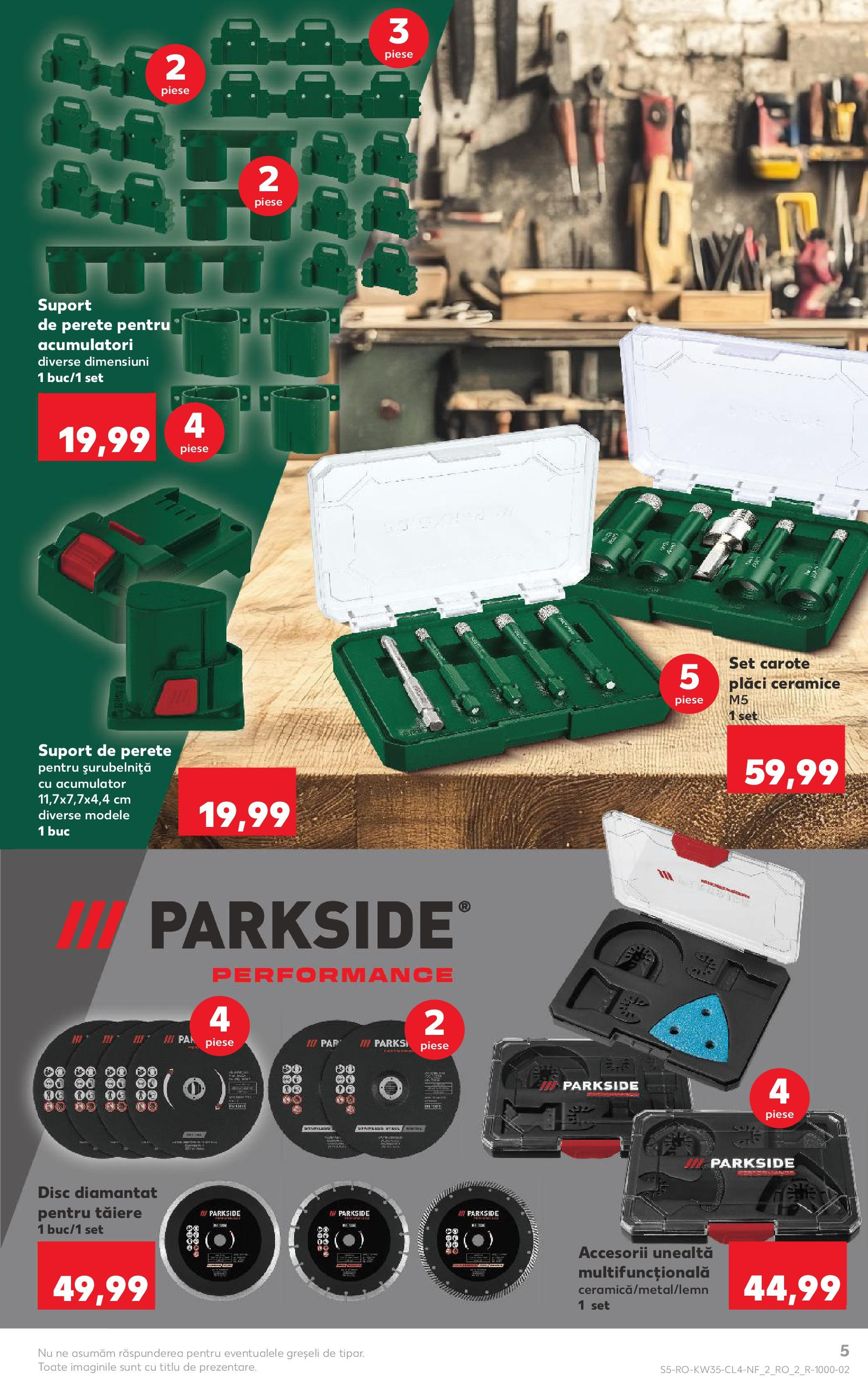 Catalog Kaufland - Tulcea 26.08.2025 - Revista si Oferta | Pagină: 5 | Produse: Disc