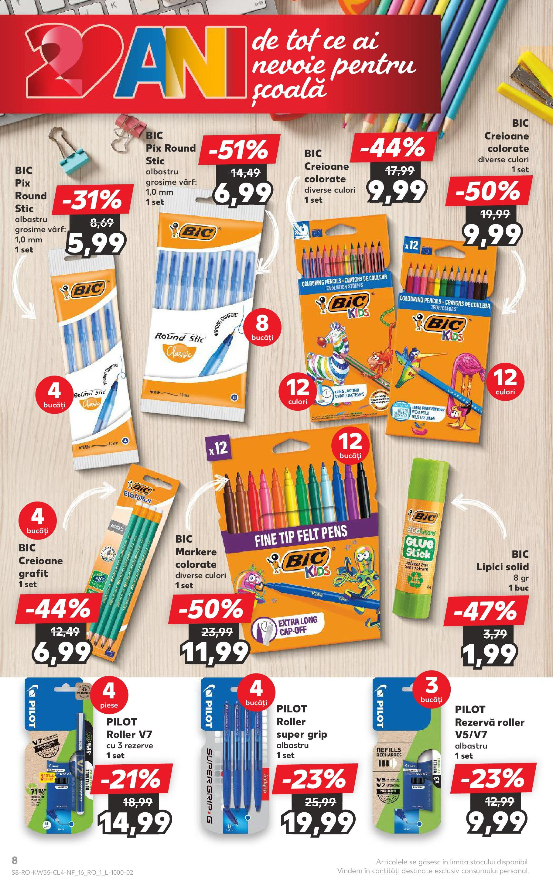 Catalog Kaufland - Tulcea 26.08.2025 - Revista si Oferta | Pagină: 8