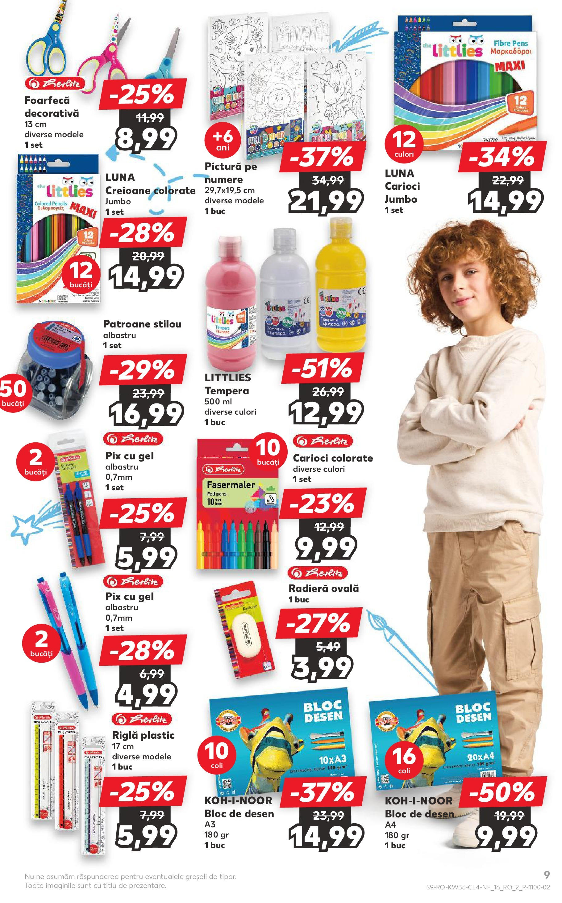 Catalog Kaufland - Tulcea 26.08.2025 - Revista si Oferta | Pagină: 9