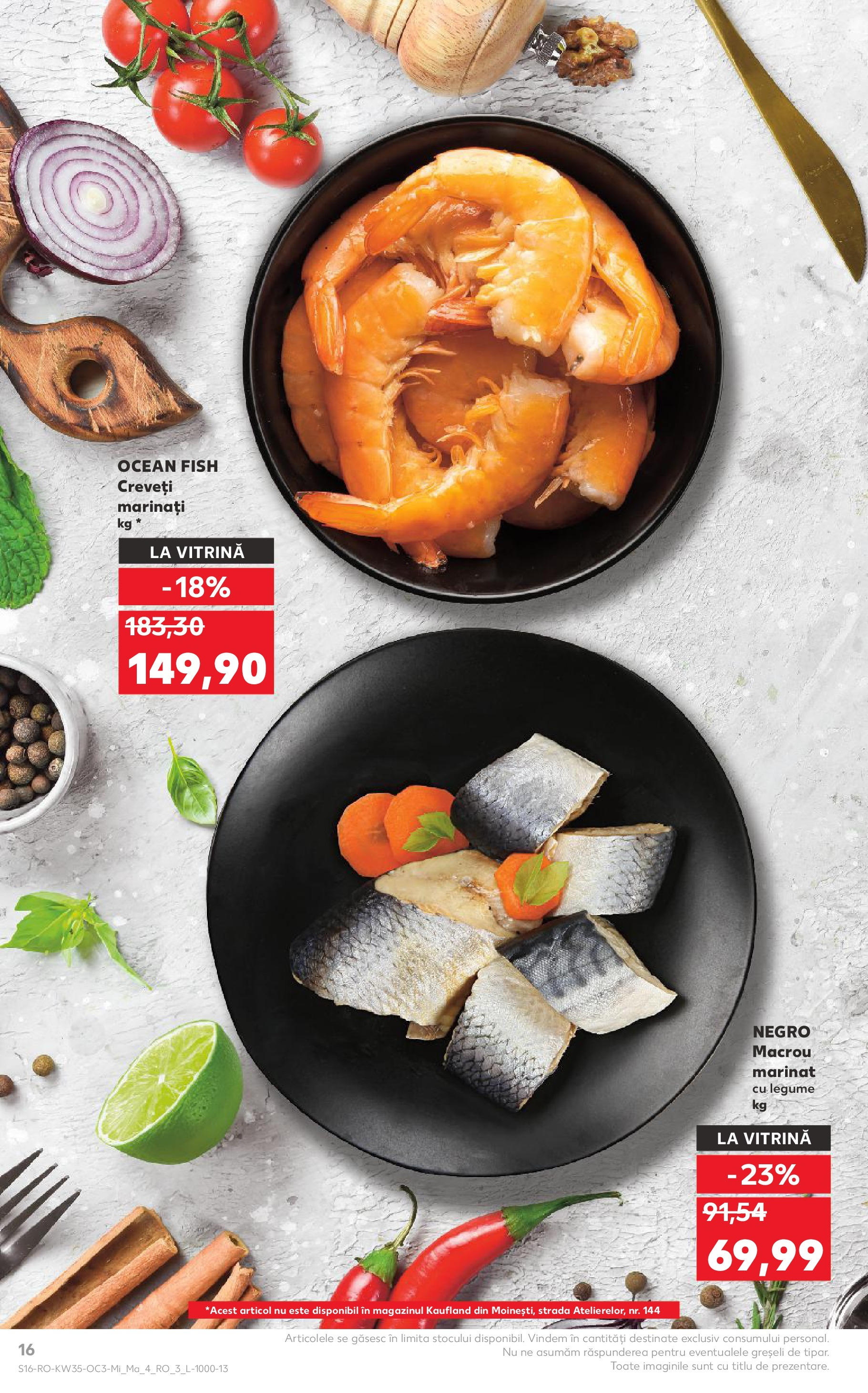 Catalog Kaufland - Târgu Mureș 27.08.2025 - Revista si Oferta | Pagină: 16 | Produse: Vitrină, Legume