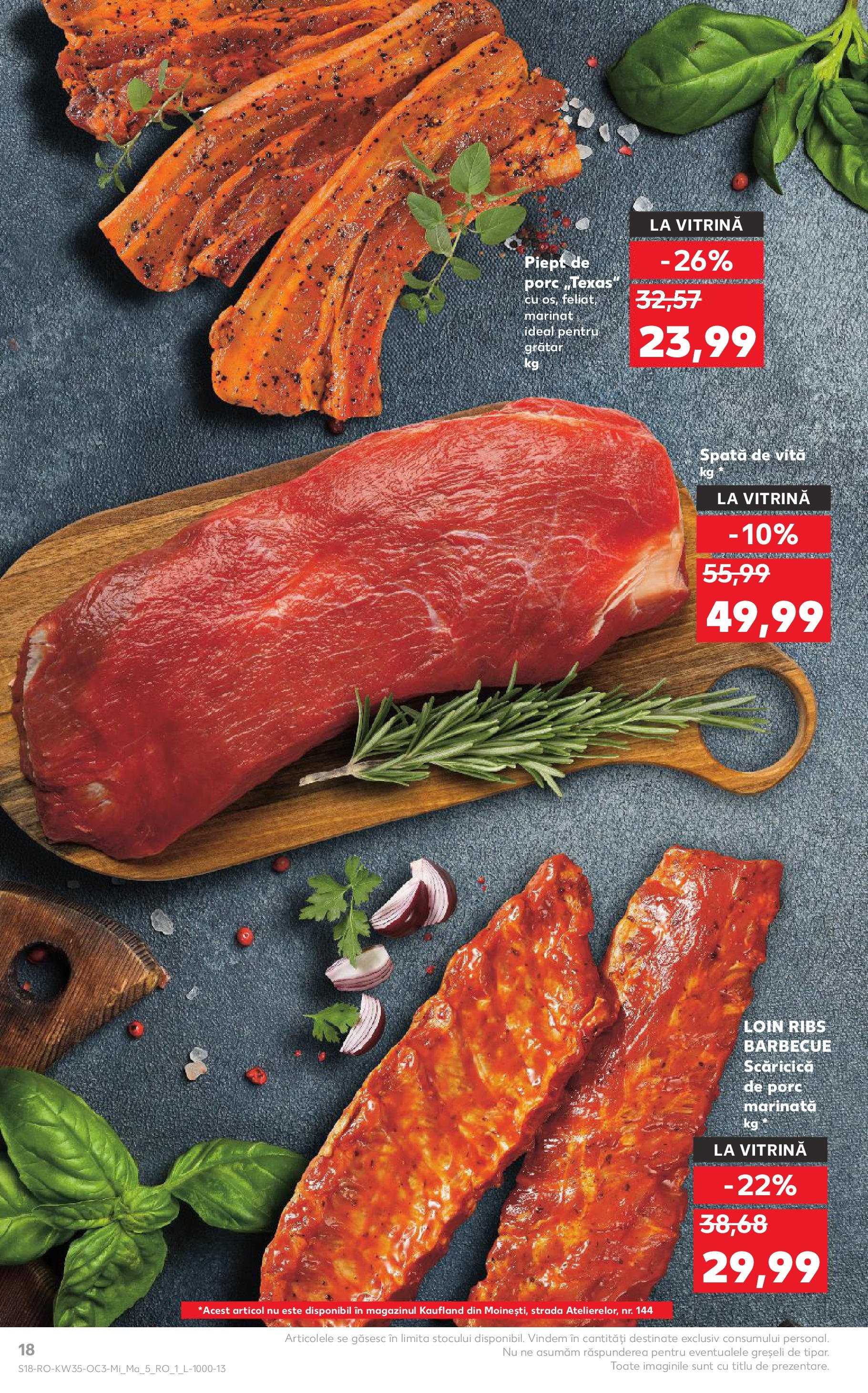 Catalog Kaufland - Târgu Mureș 27.08.2025 - Revista si Oferta | Pagină: 18 | Produse: Grătar, Vitrină