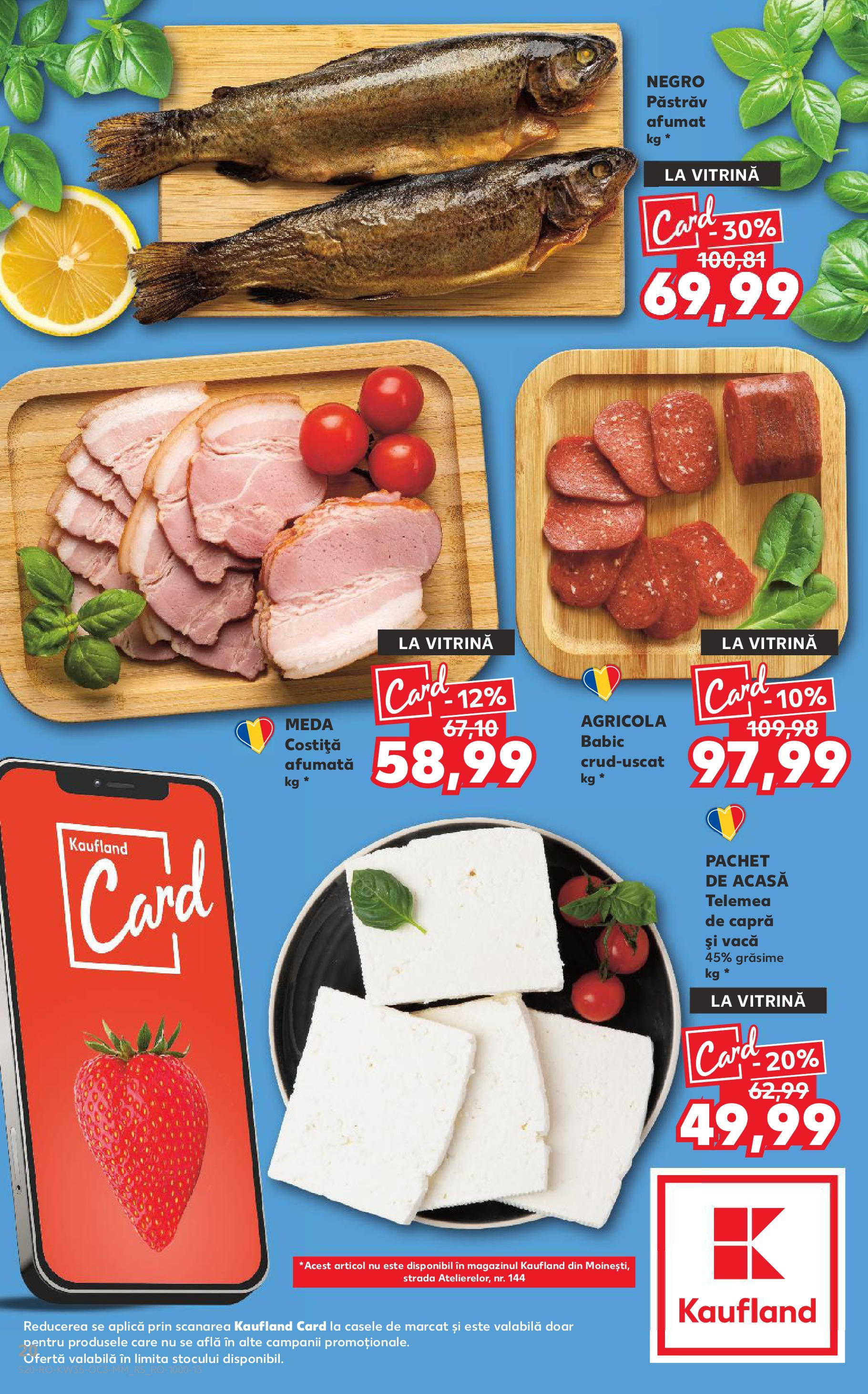 Catalog Kaufland - Târgu Mureș 27.08.2025 - Revista si Oferta | Pagină: 20 | Produse: Vitrină