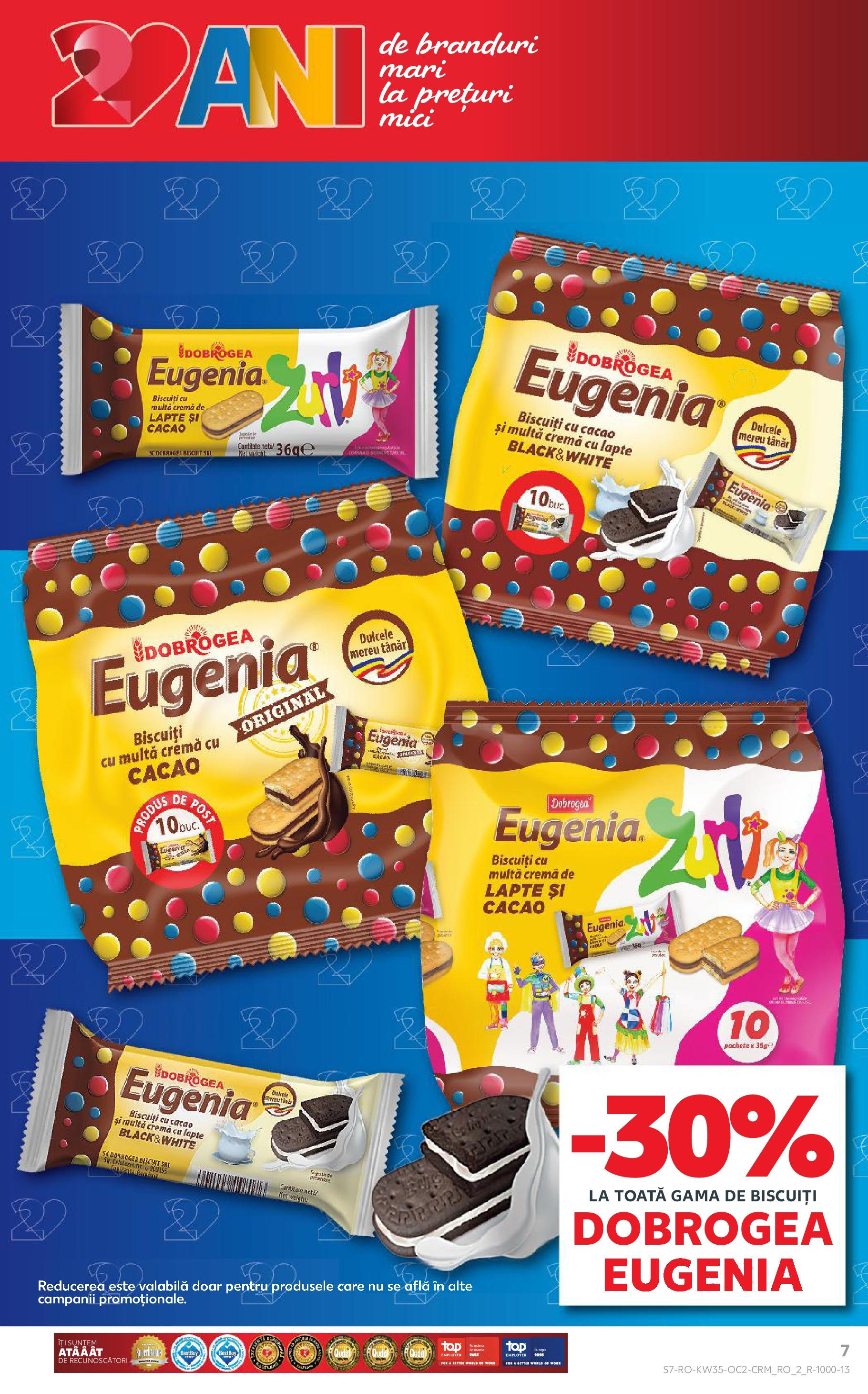 Catalog Kaufland - Deva 27.08.2025 - Revista si Oferta | Pagină: 7 | Produse: Mici, Lapte, Cremă, Cacao