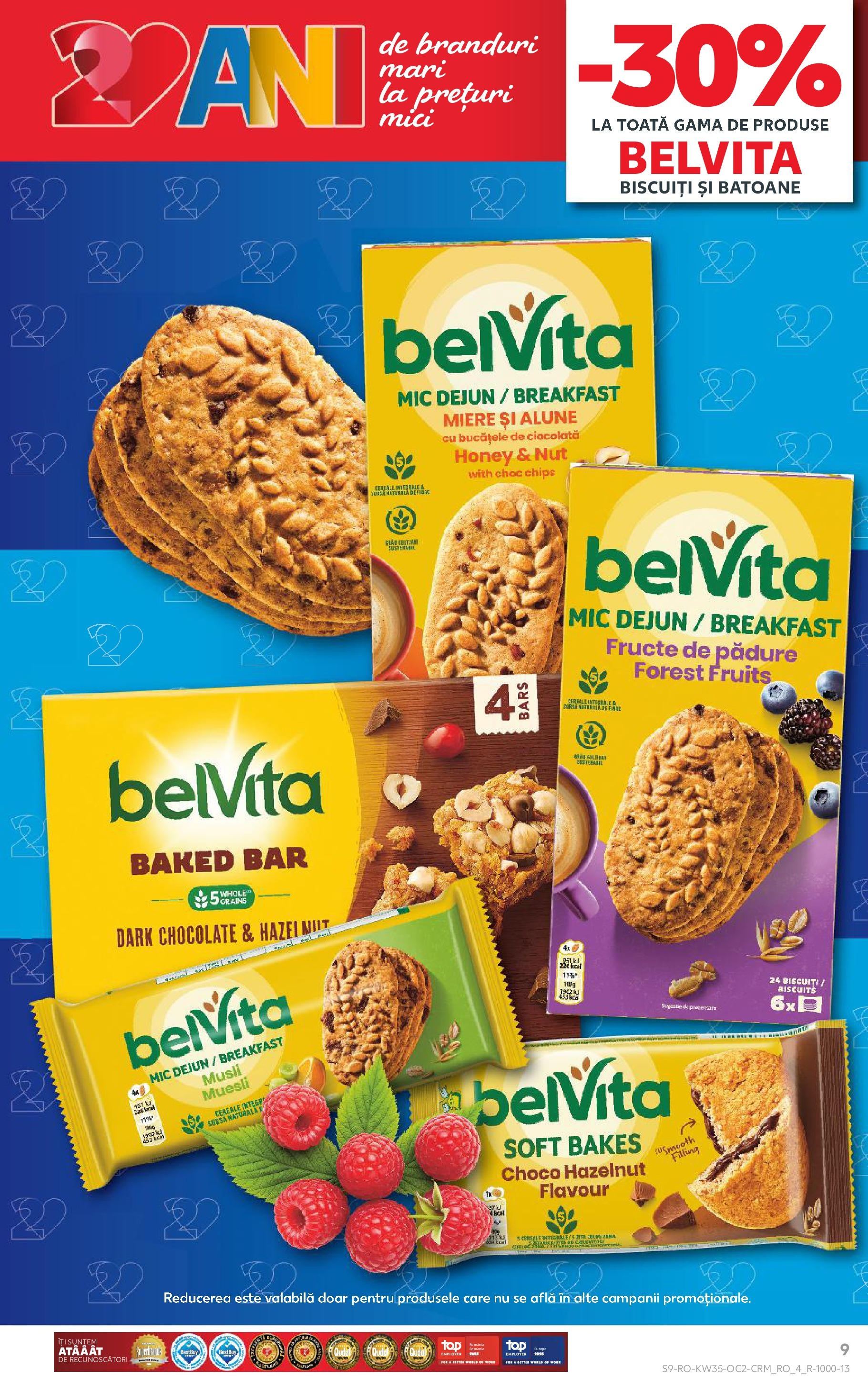 Catalog Kaufland - Deva 27.08.2025 - Revista si Oferta | Pagină: 9 | Produse: Alune, Ciocolată, Cereale, Biscuiți