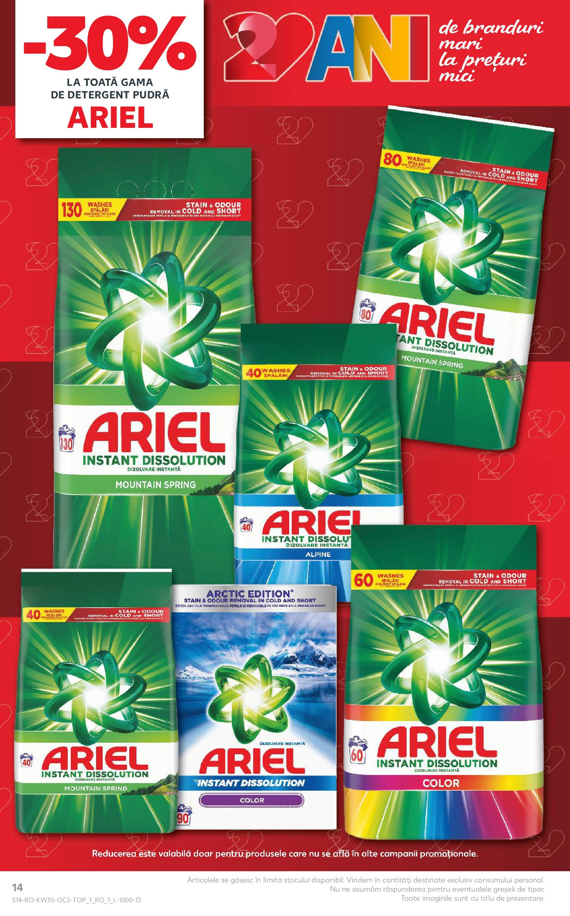 Catalog Kaufland - Deva 27.08.2025 - Revista si Oferta | Pagină: 14 | Produse: Pomelo, Mici, Pudră, Detergent