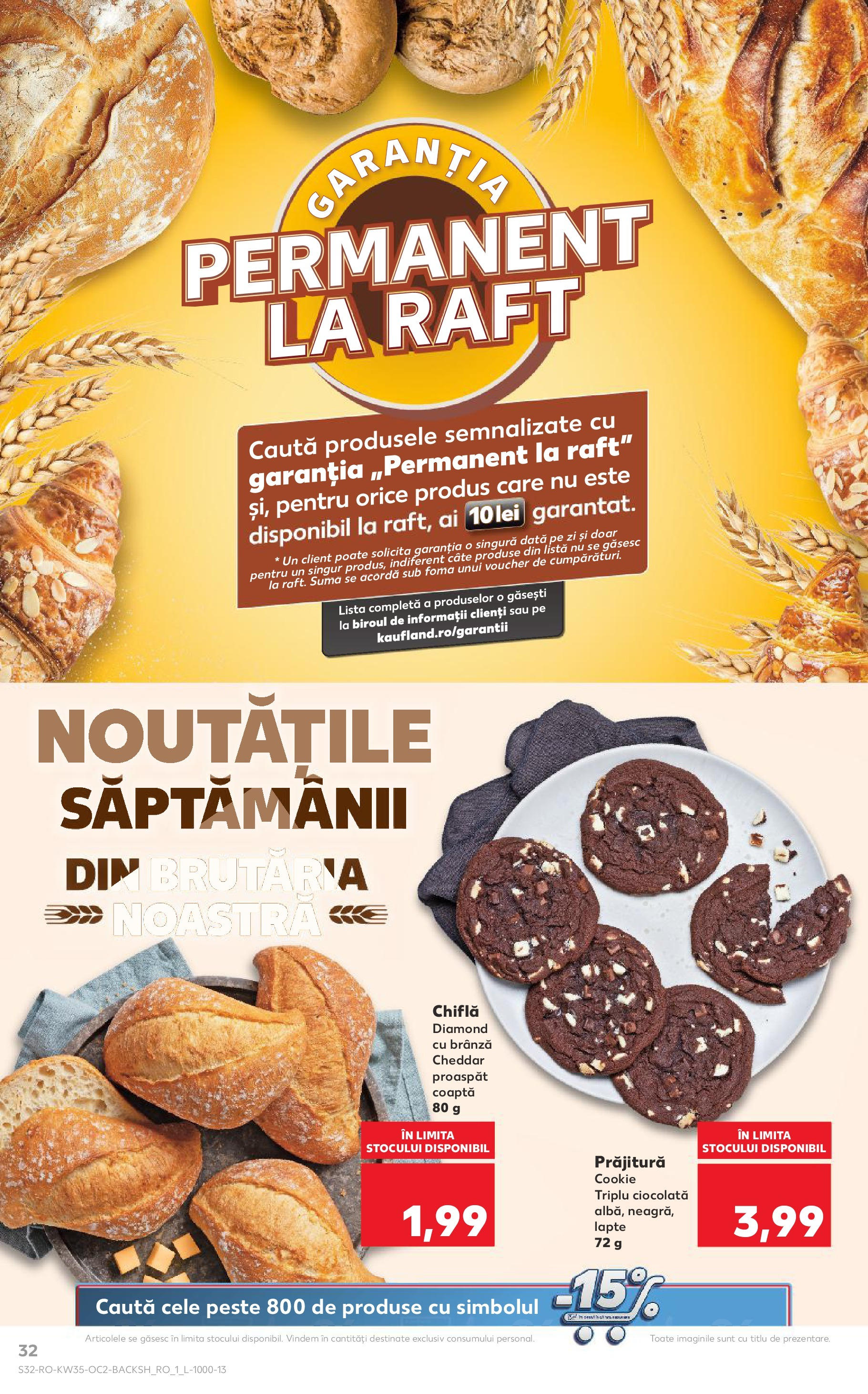 Catalog Kaufland - Deva 27.08.2025 - Revista si Oferta | Pagină: 32 | Produse: Raft, Prăjitură, Brânză, Pește
