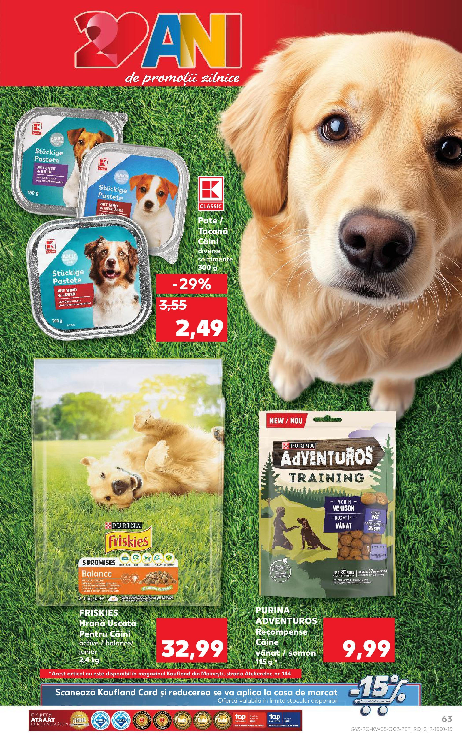 Catalog Kaufland - Deva 27.08.2025 - Revista si Oferta | Pagină: 63 | Produse: Pară, Pate