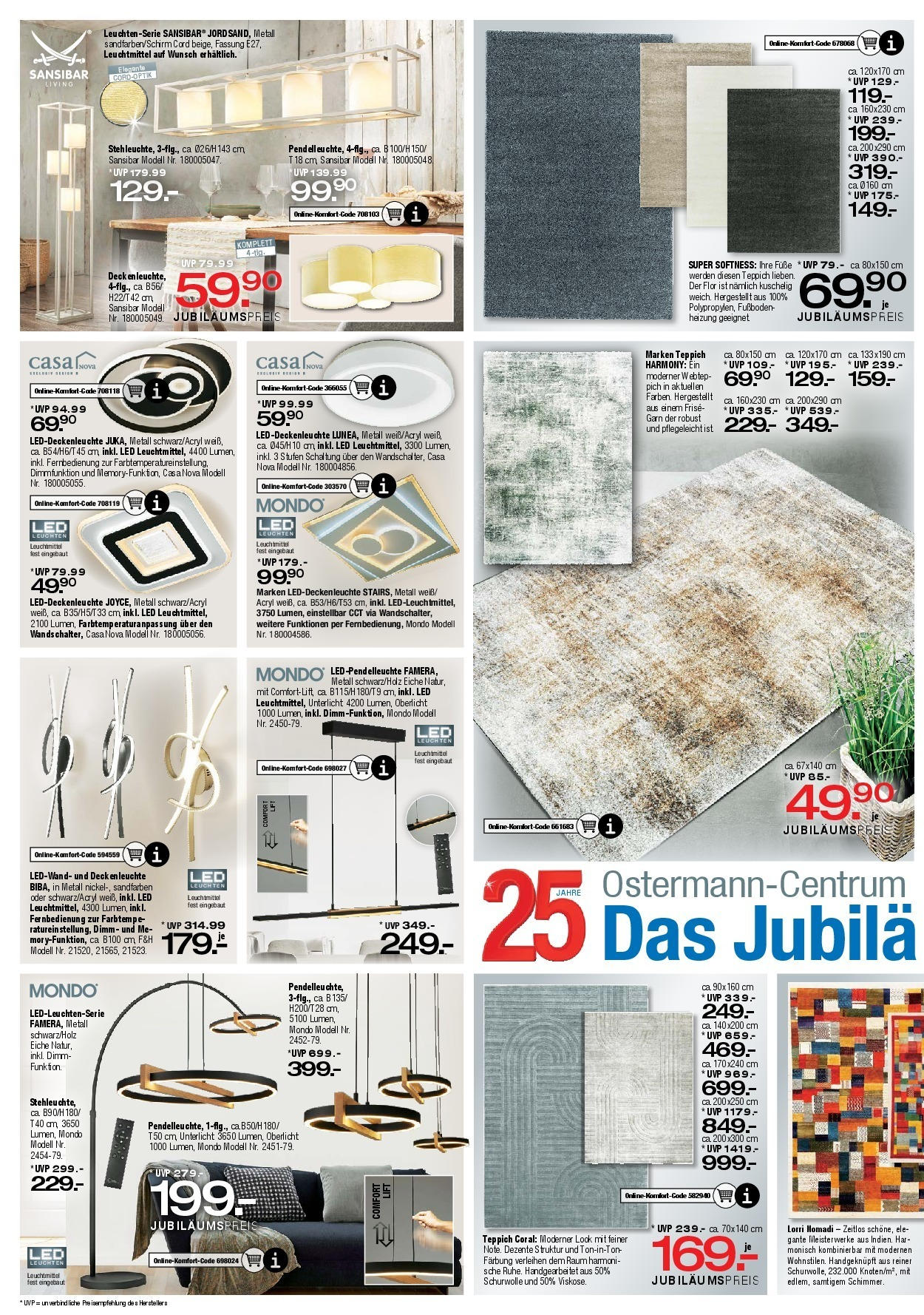 Ostermann - Möbel Ostermann: Neue Möbel wirken Wunder. (ab 29.08.2025) zum Blättern | Seite: 5 | Produkte: Coral, Teppich Ostermann - Möbel Ostermann: Neue Möbel wirken Wunder. (ab 29.08.2025) zum Blättern | Seite: 5 | Produkte: Coral, Teppich
