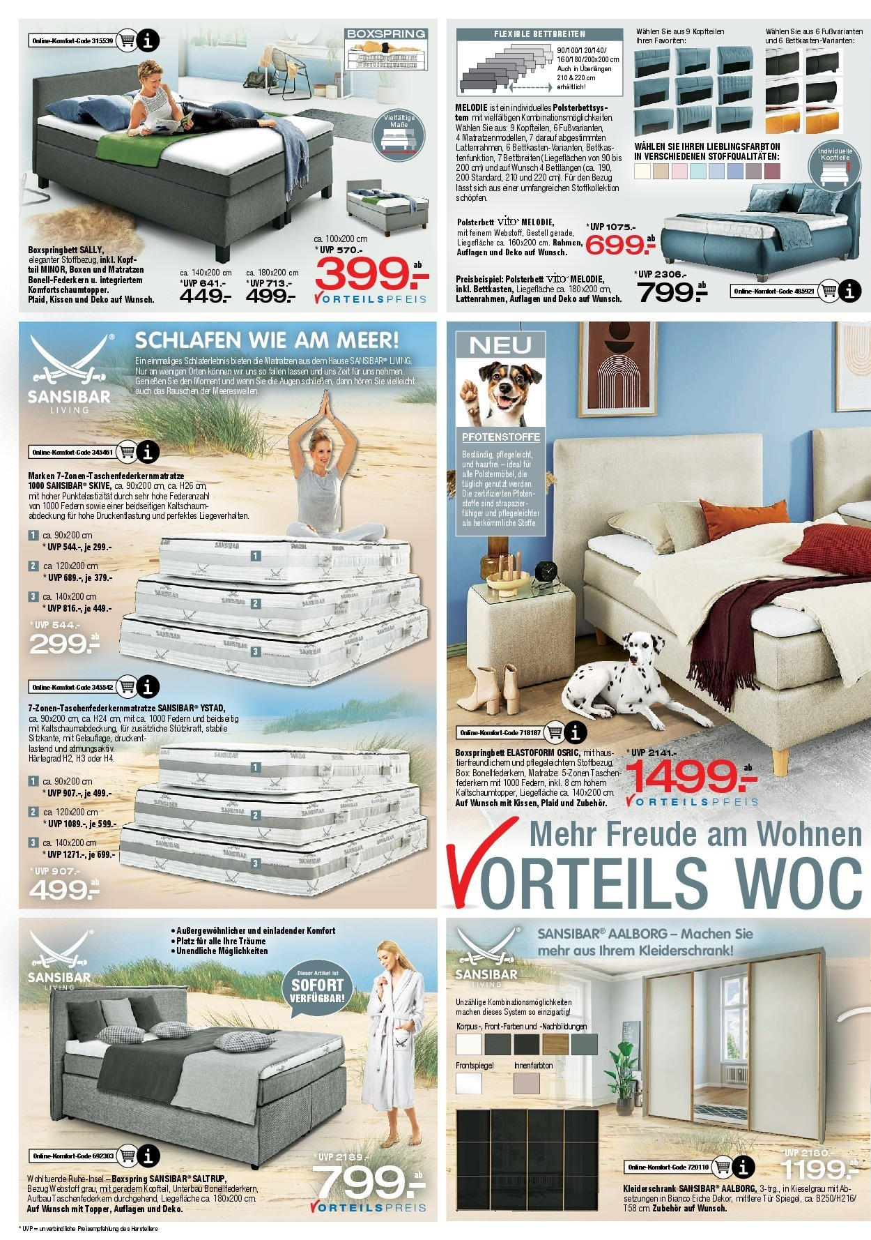 Ostermann - Möbel Ostermann: Neue Möbel wirken Wunder. (ab 29.08.2025) zum Blättern | Seite: 3 | Produkte: Matratze, Kissen, Boxspringbett, Box Ostermann - Möbel Ostermann: Neue Möbel wirken Wunder. (ab 29.08.2025) zum Blättern | Seite: 3 | Produkte: Matratze, Kissen, Boxspringbett, Box