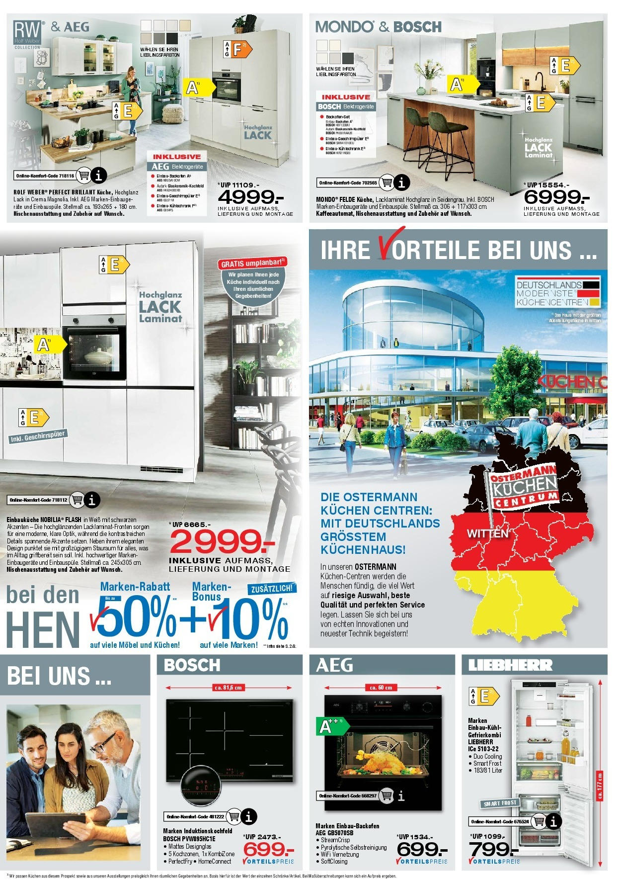 Ostermann - Möbel Ostermann: Neue Möbel wirken Wunder. (ab 29.08.2025) zum Blättern | Seite: 8 | Produkte: Bosch, Liebherr, AEG, Kuchen Ostermann - Möbel Ostermann: Neue Möbel wirken Wunder. (ab 29.08.2025) zum Blättern | Seite: 8 | Produkte: Bosch, Liebherr, AEG, Kuchen