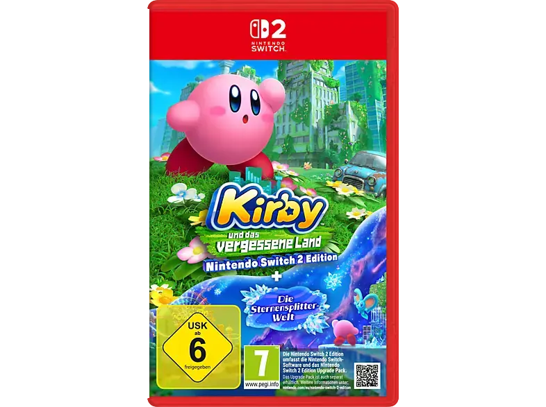 Kirby und das vergessene Land + Sternensplitter Welt - [Nintendo Switch 2]