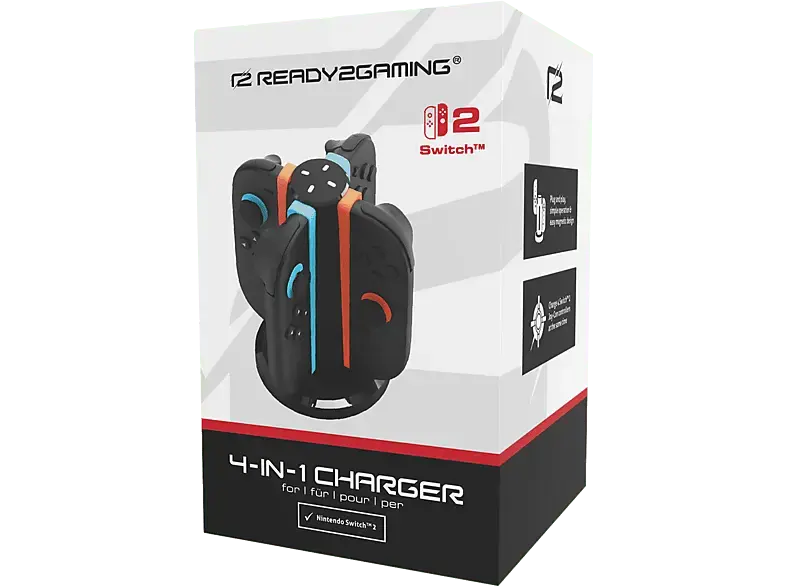 ready2gaming Nintendo Switch 2 4in1 Charger Ladestation