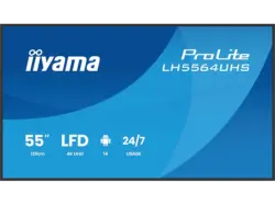 iiyama ProLite LH5564UHS-B1AG 54.6 Zoll Digital Signage-Display mit erweiterten Steuerungs- und Konnektivitätsoptionen
