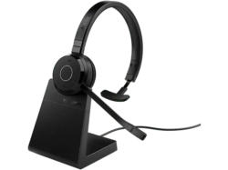 Jabra 6693-833-499 Evolve 65 TE, Optimiert für Unified Communication, Mit Ladestation, Schwarz; Kopfhörer----Kopfhörer