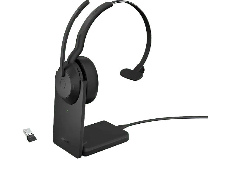 Jabra Evolve2 55 UC Mono USB-A mit Ladestation For Business; Headset----Headset