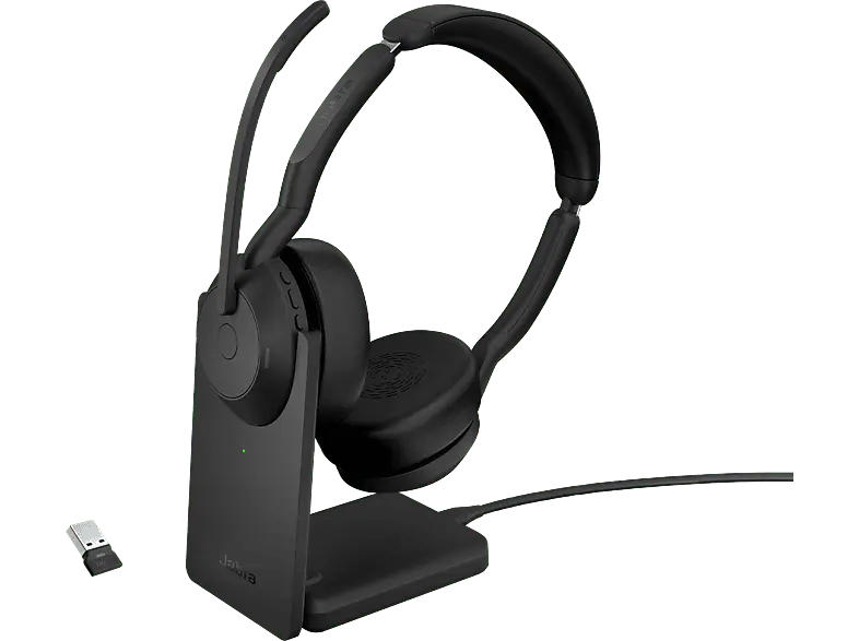 Jabra Evolve2 55 UC Stereo USB-A mit Ladestation For Business; Headset----Headset