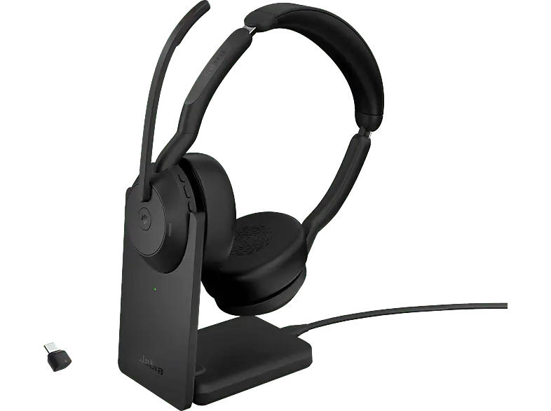 Jabra Evolve2 55 MS Stereo USB-C mit Ladestation For Business; Headset----Headset