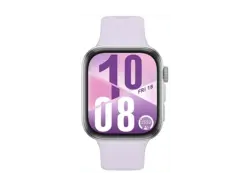 Huawei Watch Fit 4 mit Fluorelastomer-Armband, Violett; Smartwatch