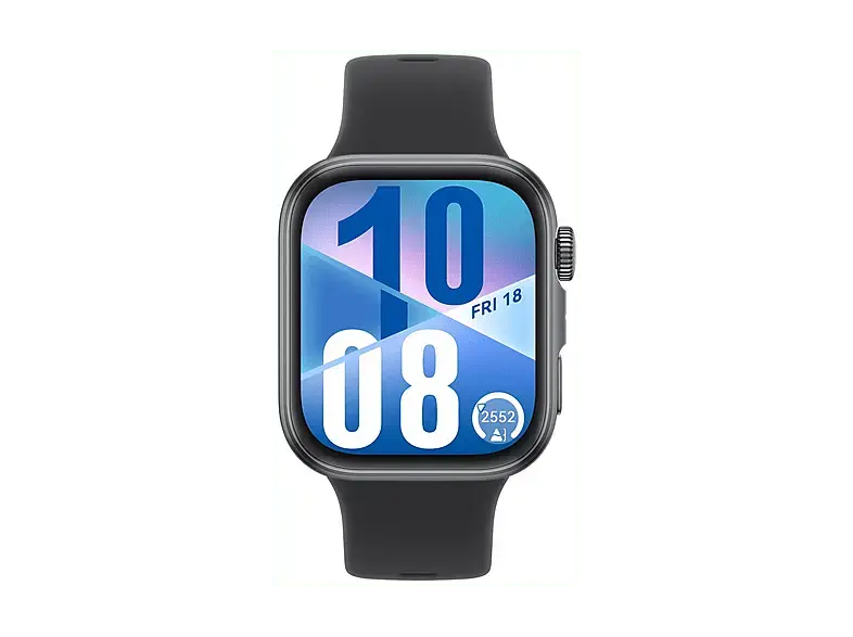 Huawei Watch Fit 4 mit Fluorelastomer-Armband, Black; Smartwatch