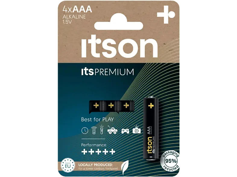 ITSON LR03IPR/4CP ITSPremium AAA 4er Pack; Batterie