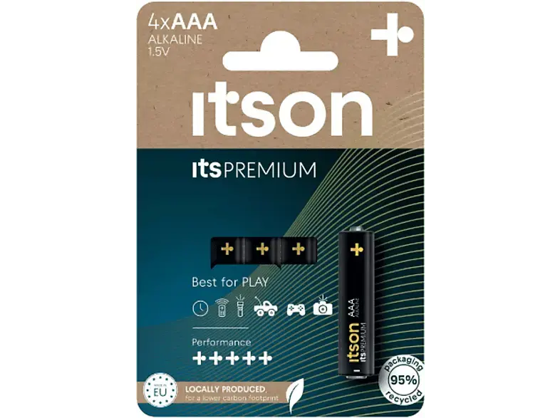 ITSON LR03IPR/4CP ITSPremium AAA 4er Pack; Batterie
