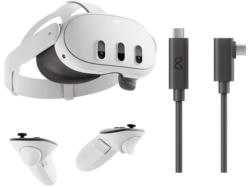 META Quest 3 (512 GB) VR-Headset + Link Kabel Bundle