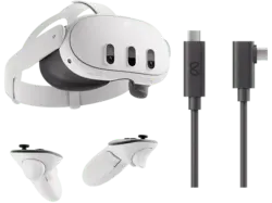 META Quest 3 (512 GB) VR-Headset + Link Kabel Bundle
