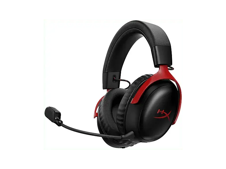 HYPERX HYPERX Cloud III IDS-Wireless-Gaming-Headset (schwarz-rot); Gaming Headset