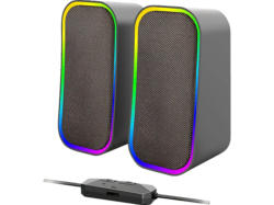 speedLink TOKEN RGB PC Lautsprecher, 12 Watt, Beleuchtung, Schwarz