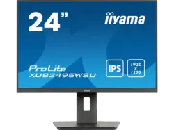 IIYAMA ProLite XUB2495WSU-B7 24,1 Zoll Monitor, WUXGA, 4 ms Reaktionszeit, 300 cd/m², 75 Hz, Schwarz