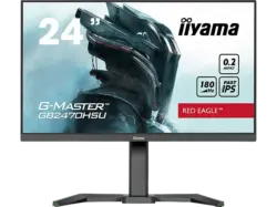 IIYAMA G-Master GB2470HSU-B6 23,8 Zoll Monitor, Full-HD, 0,2 ms Reaktionszeit, 300 cd/m², 180 Hz, Schwarz