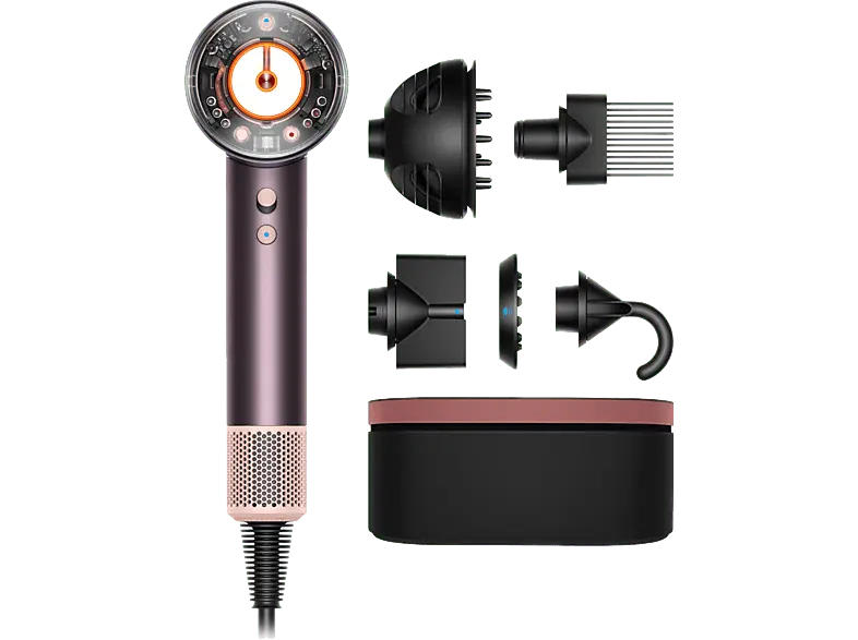 Dyson 599003 01, Supersonic Nural Haartrockner inkl. Präsentationsbox Jasper Plum (1600 Watt)