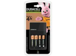 Duracell High Spees Charger 4-Stunden-Starter-Kit-Ladegerät mit 2AA-Akkus
