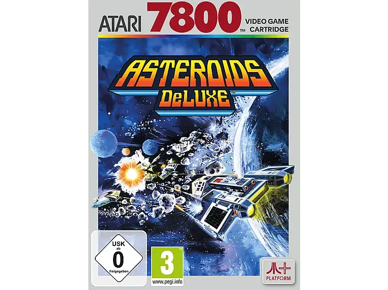 Asteroids Deluxe (Atari 7800+) Cartridge